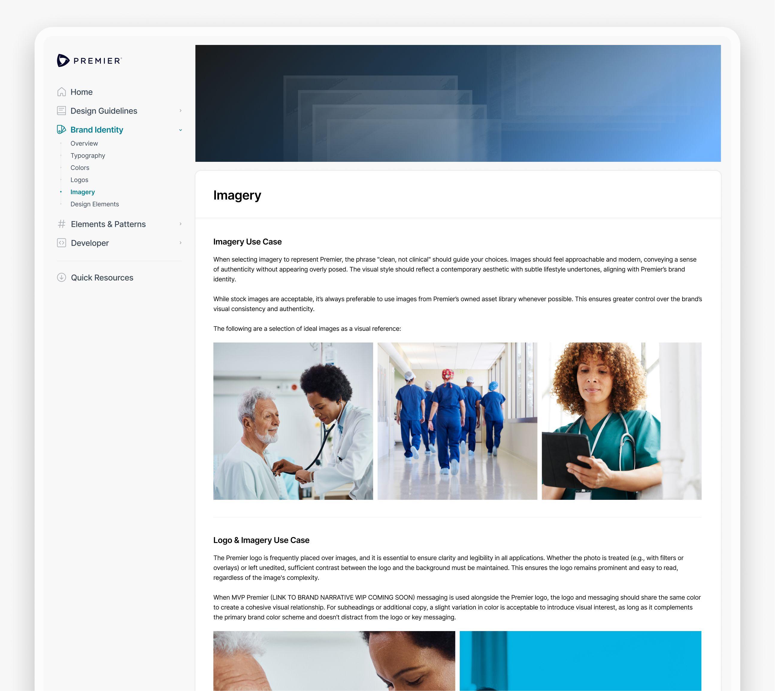 Premier Design System Website